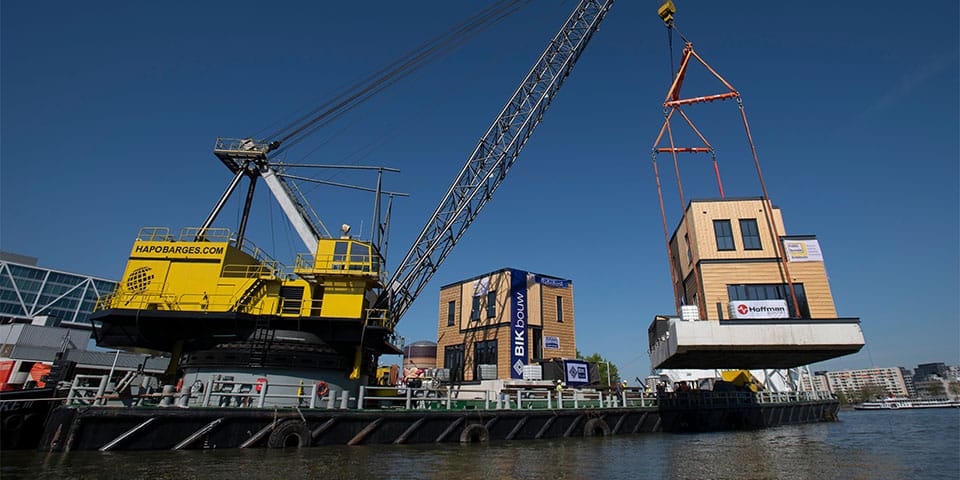 Havenlofts, Rotterdam | ‘Een uiterst duurzame woonwijk op het water, in hartje Rotterdam’