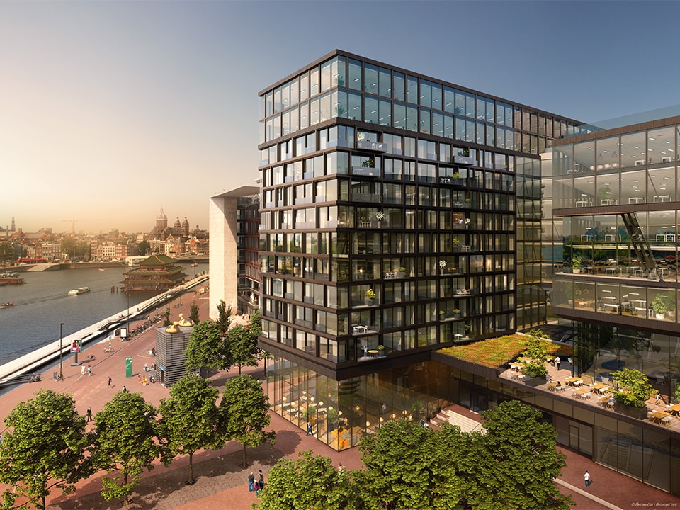 Verkoop luxe ‘rooms with a view’ in City Campus op Oosterdokseiland binnenkort van start