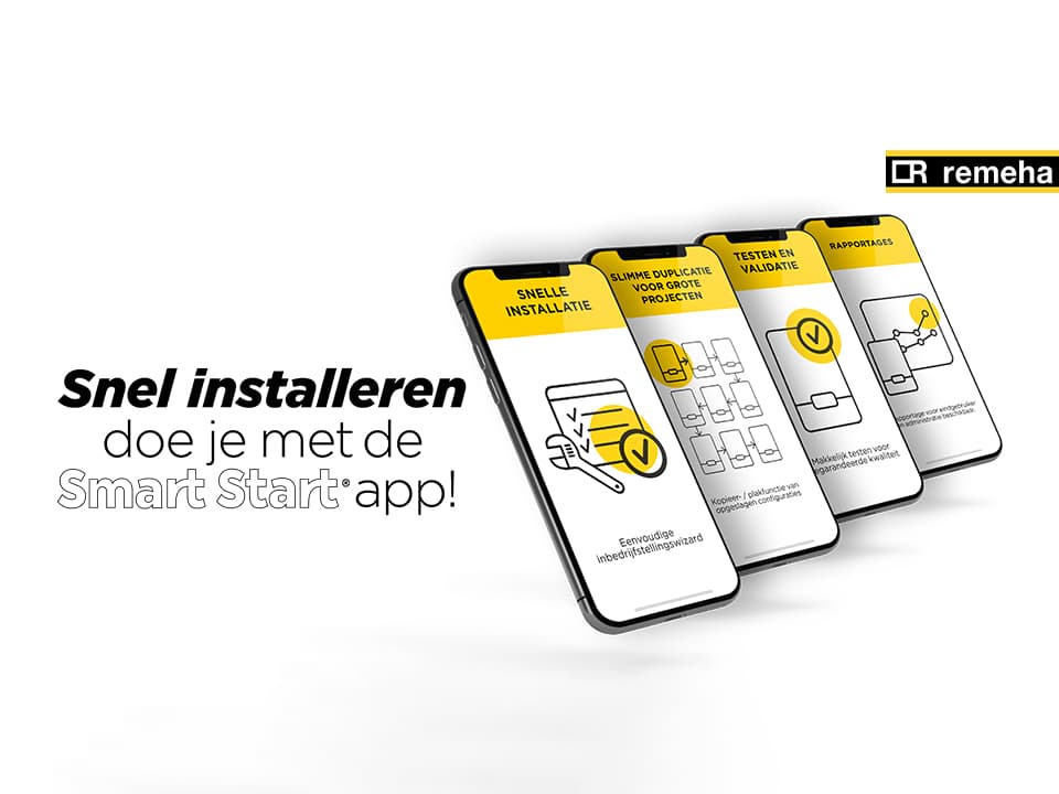 Smart Service Tool en Smart Start App vergemakkelijken werk van installateur