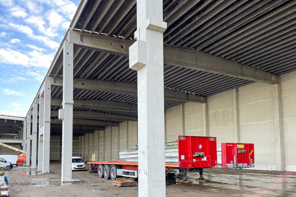 Complete precast concrete shell from Apeldoorn